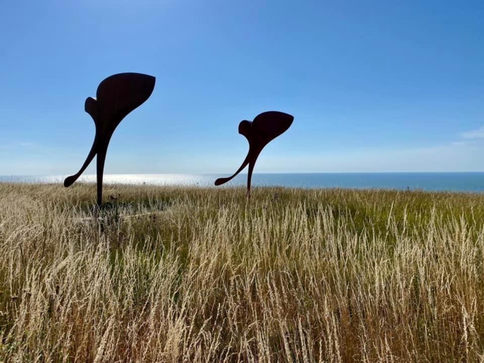 Plage A 50M Appartement Reves Etoiles Villa Les Bains De Mers Exteriér fotografie